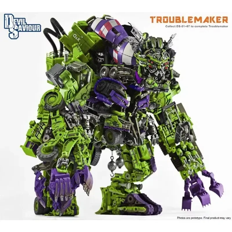 Devil Saviour Devastator juego completo de 7 combinaciones Bonecrusher Hook Mixmaster Scavenger raspador Deformación de larga distancia modelos de juguete