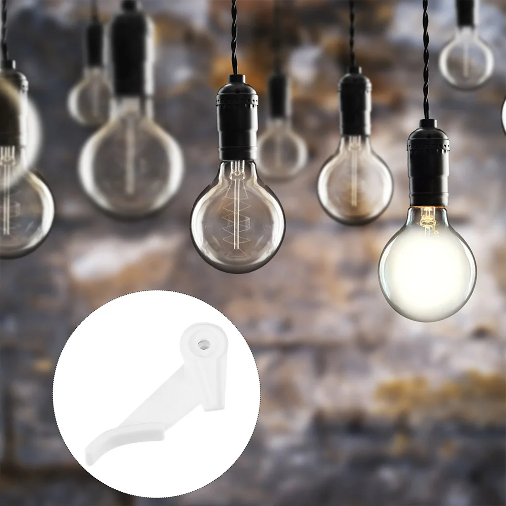 

60pcs Thickened Ceiling Light Buckle Fittings White Plastic Lamp Shade Fixed Clips LED Ceilings Accessories Parts