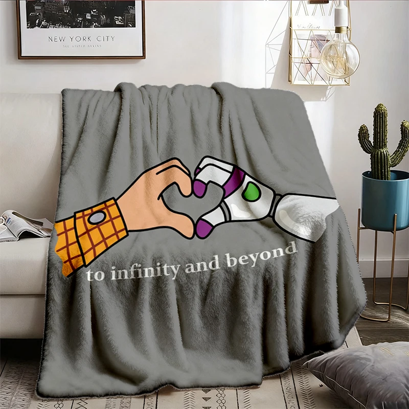Retro To Infinity and Beyond Comfy Blanket, Best Friend Flannel Blanket, Kingdom Vacation Couple Flannel Throw, Vacation