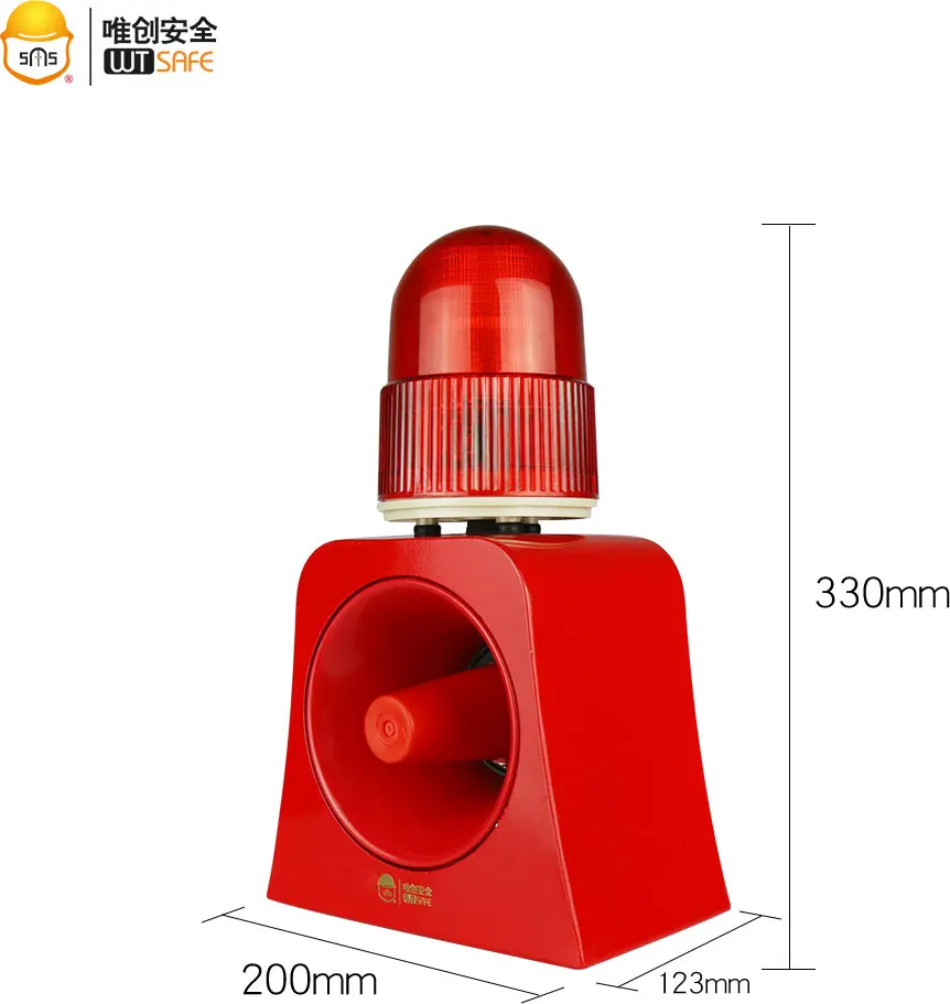 2026 Hot Selling Industrial 120db Loud Voice Sound Warning Alarm Siren Made of Durable Metal
