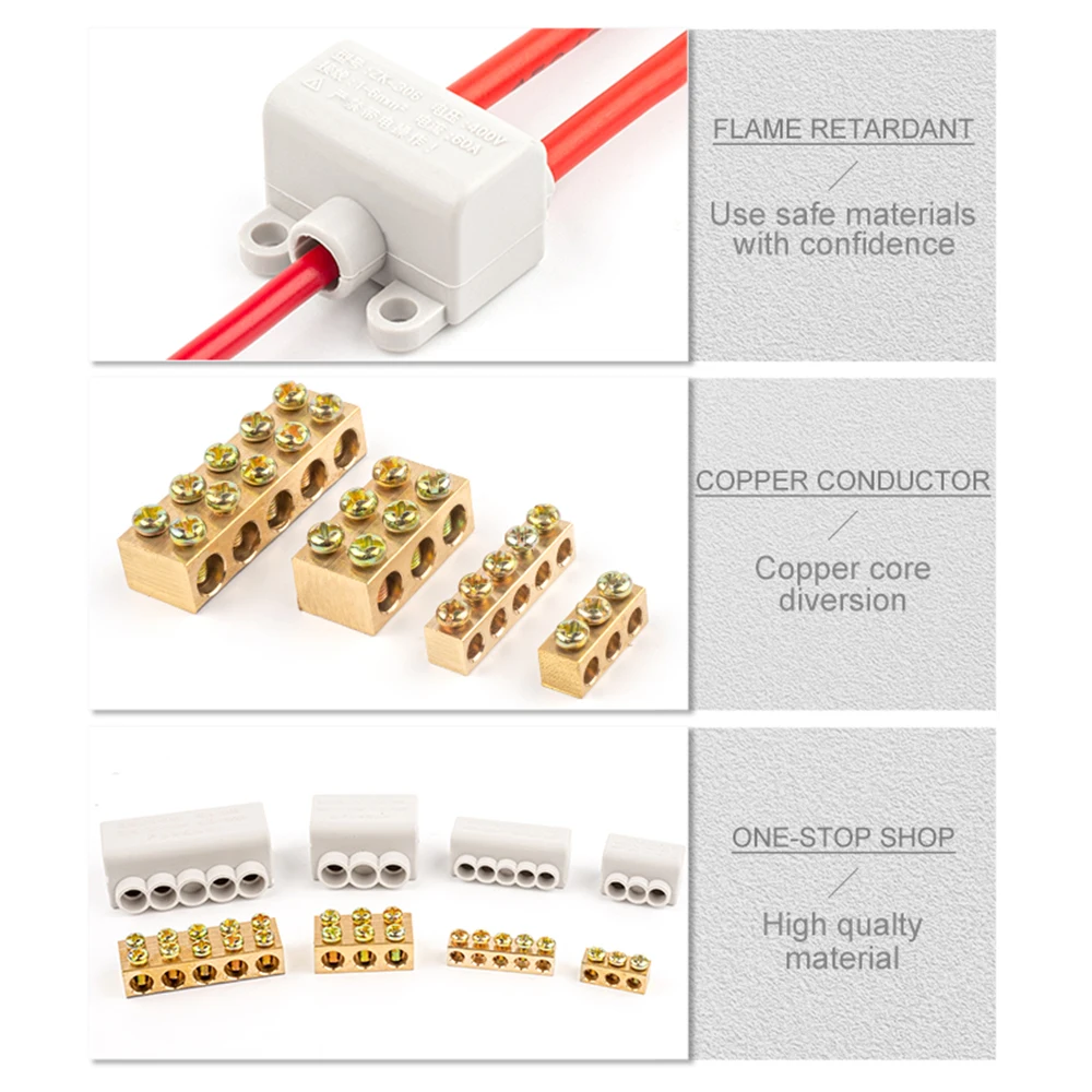 5PCS High Power Splitter Quick Wire Connector Terminal Block Electrical Cable Junction Box ZK-306 ZK-506 ZK-316 ZK516 Connectors