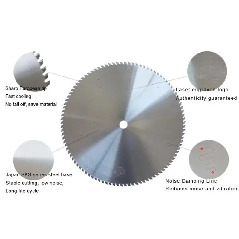700 mm Aluminum Alloy ultra Thin Saw Blade Factory 4