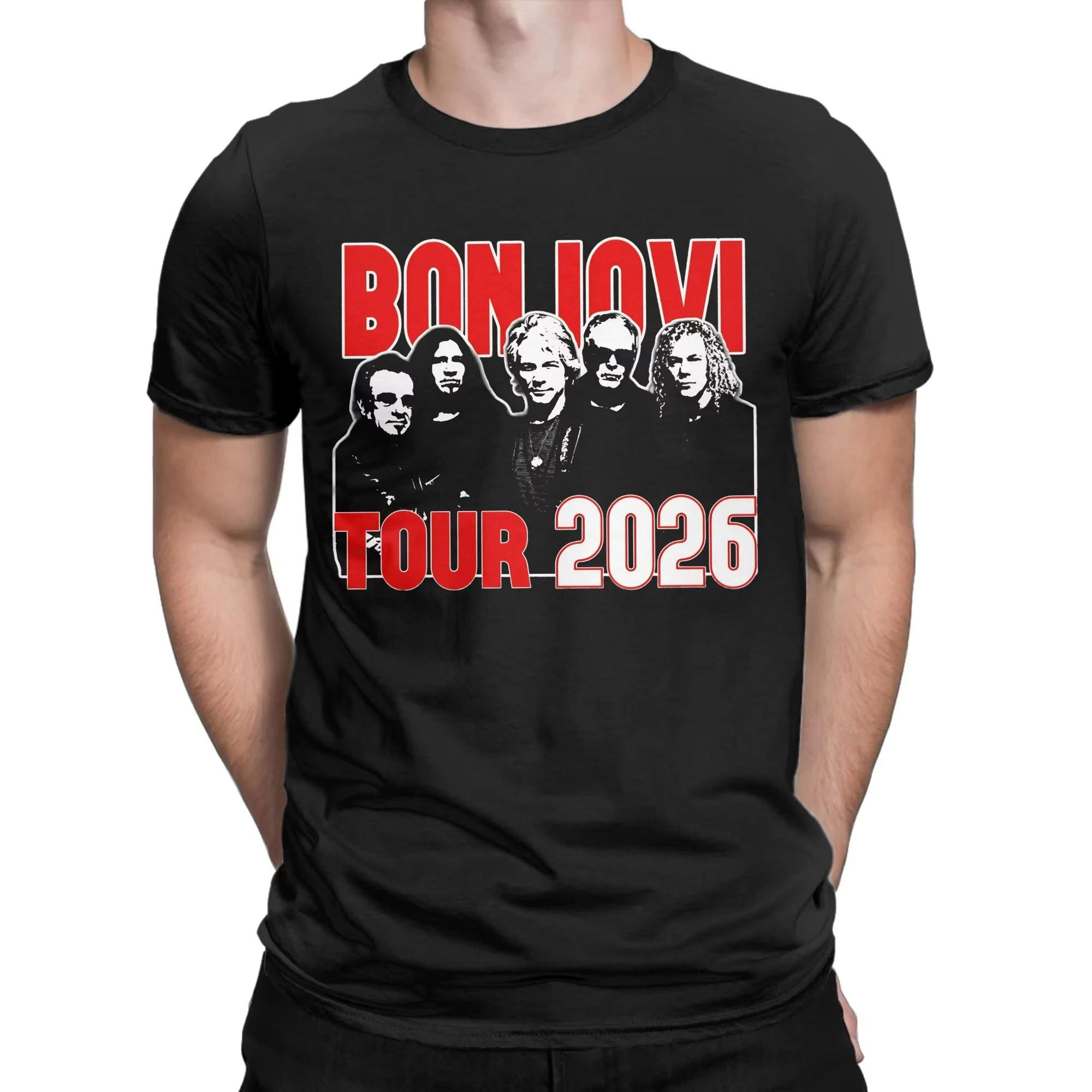 Hard Rock Grubu Bon Jovi 2026  - Poster Men Fashion incelemesi ve fiyatı