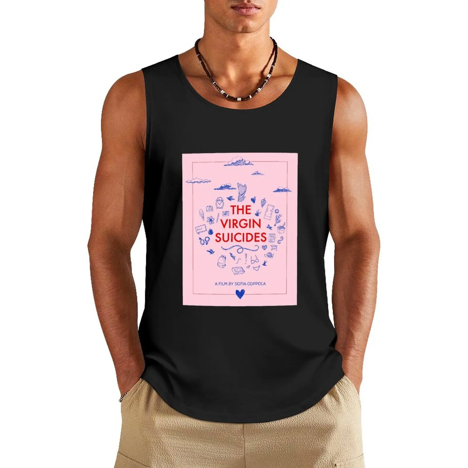 

The Virgin Suicides Tank Top Men's gym clothing new in tops & t-shirt Short sleeve