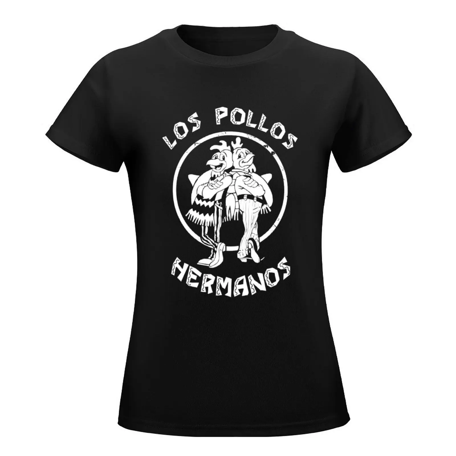 Los Pollos Hermanos breaking bad chicken walter white Halloween Christmas T-Shirt sweat workout t shirts for Women