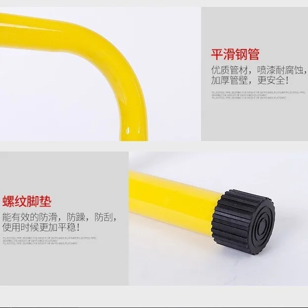 Heavy Duty Adjustable Parallel Bars Indoor Outdoor Pull Up Horizontal Bar Split Bracket Home Gym Upper Body Strength Workout