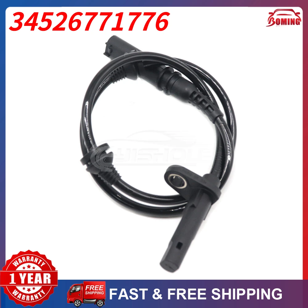 

Датчик скорости вращения колеса ABS (передний левый/правый) для BMW X5 2007-2018, для BMW X6 2008-2019, 6771776, 0986594626, ALS1832, 34526771776