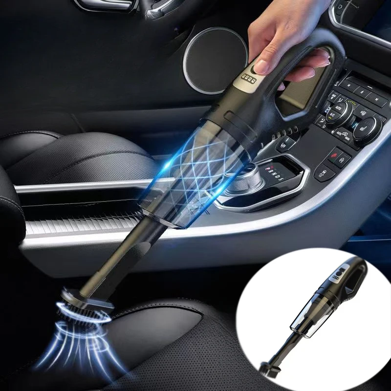 Car vacuum cleaner handheld powerful vacuum charging car and household dual-purpose small wireless vacuum cleaner