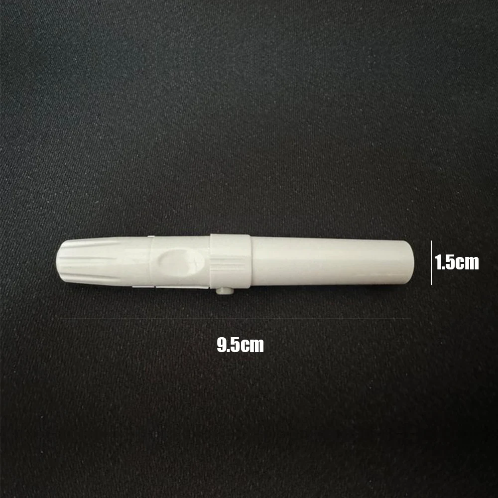 Lancet Pen Lancing Device For Diabetics Blood Collect 5 Adjustable Depth Blood Sampling Glucose Test Pen Diabet Supplies