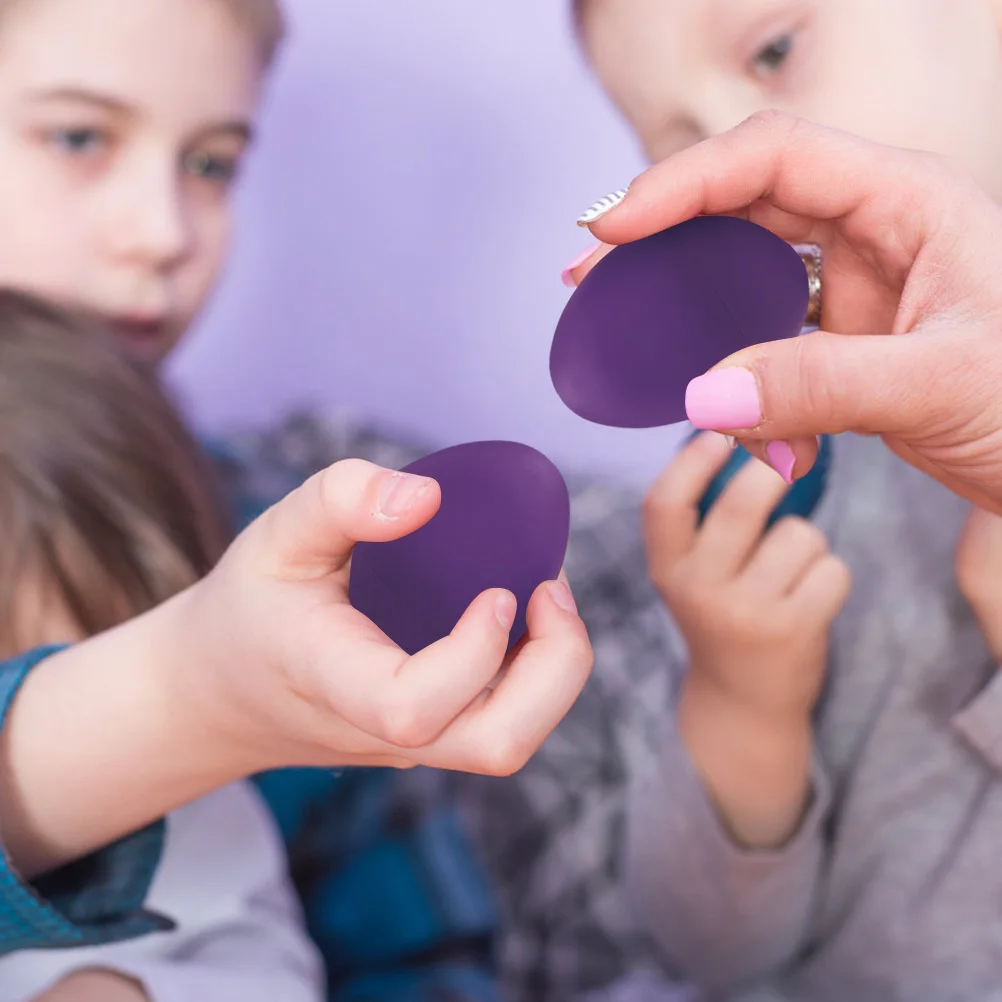 Kind Muzikaal Ei Speelgoed Percussie-instrument voor kinderen Shaker Set Paascadeau Bongo's Handritme Speelbal Leuk leren