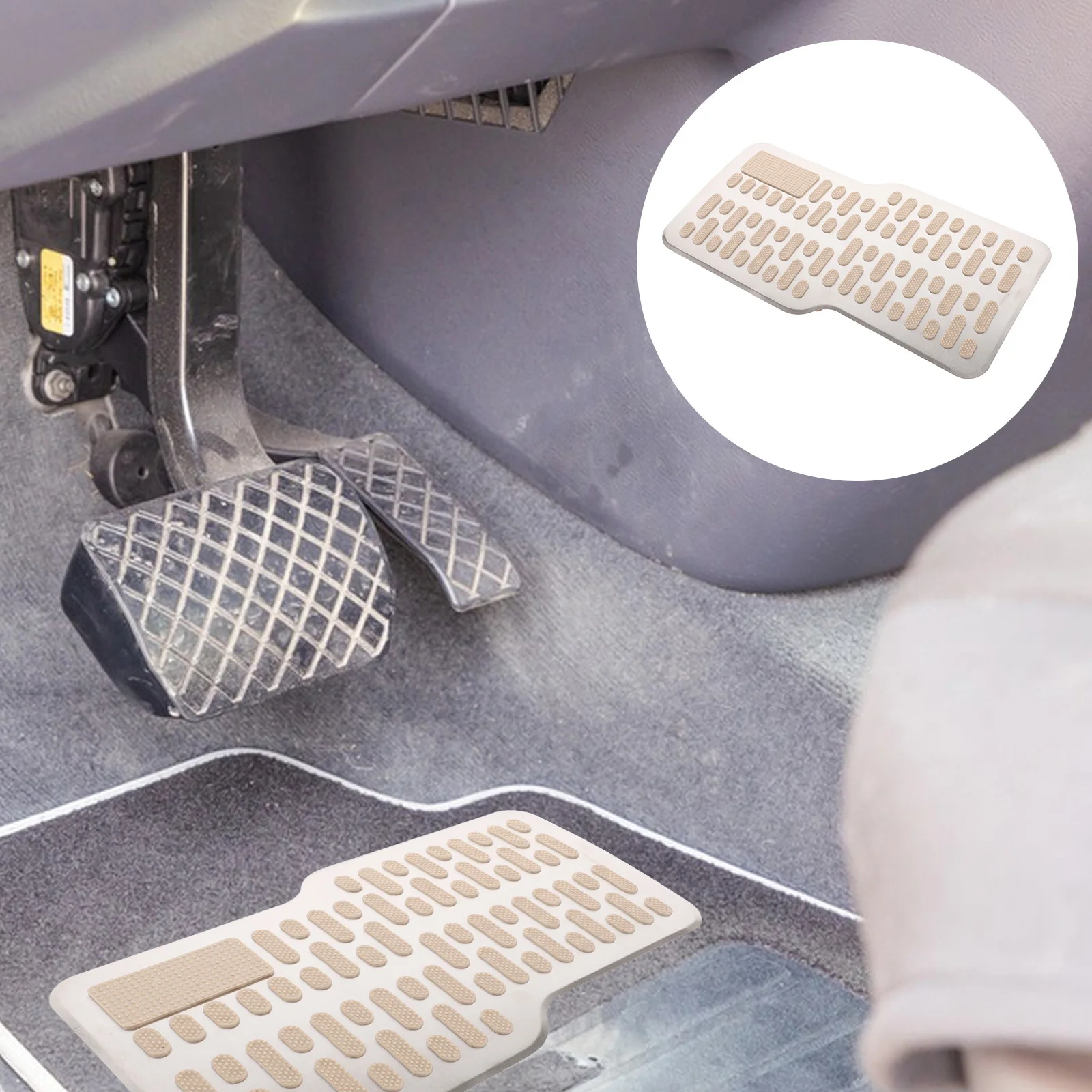 

Car Pedal Pads Universal Heavy Duty Non-Slip Automotive Brake Clutch Accelerator Foot Pedal Cover Replacement Accessory