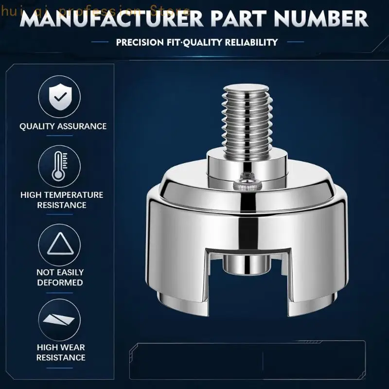 Knopf-Ersatzadapter 1/2-13 Gewinde für Auto-Hebel-Reparatur installieren 70589B H8WE – Detail 5