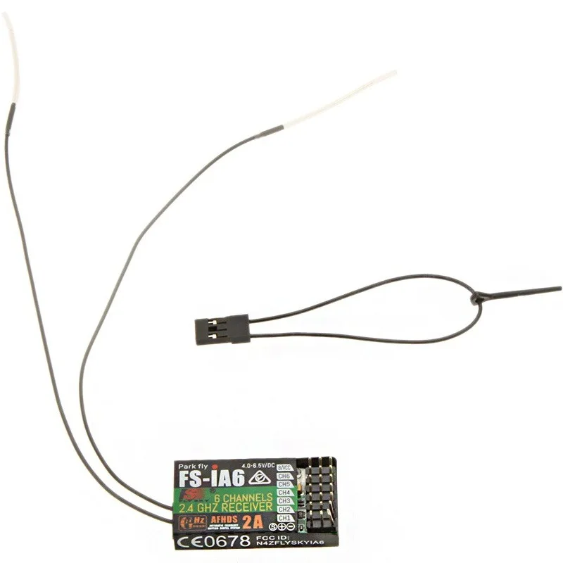 FlySky FS-IA10B IA6B X6B FS-A8S IA6 receiver receptor for i6 i10 CT6B T6 TH9x transmisor de Control remoto partes With iBus Port