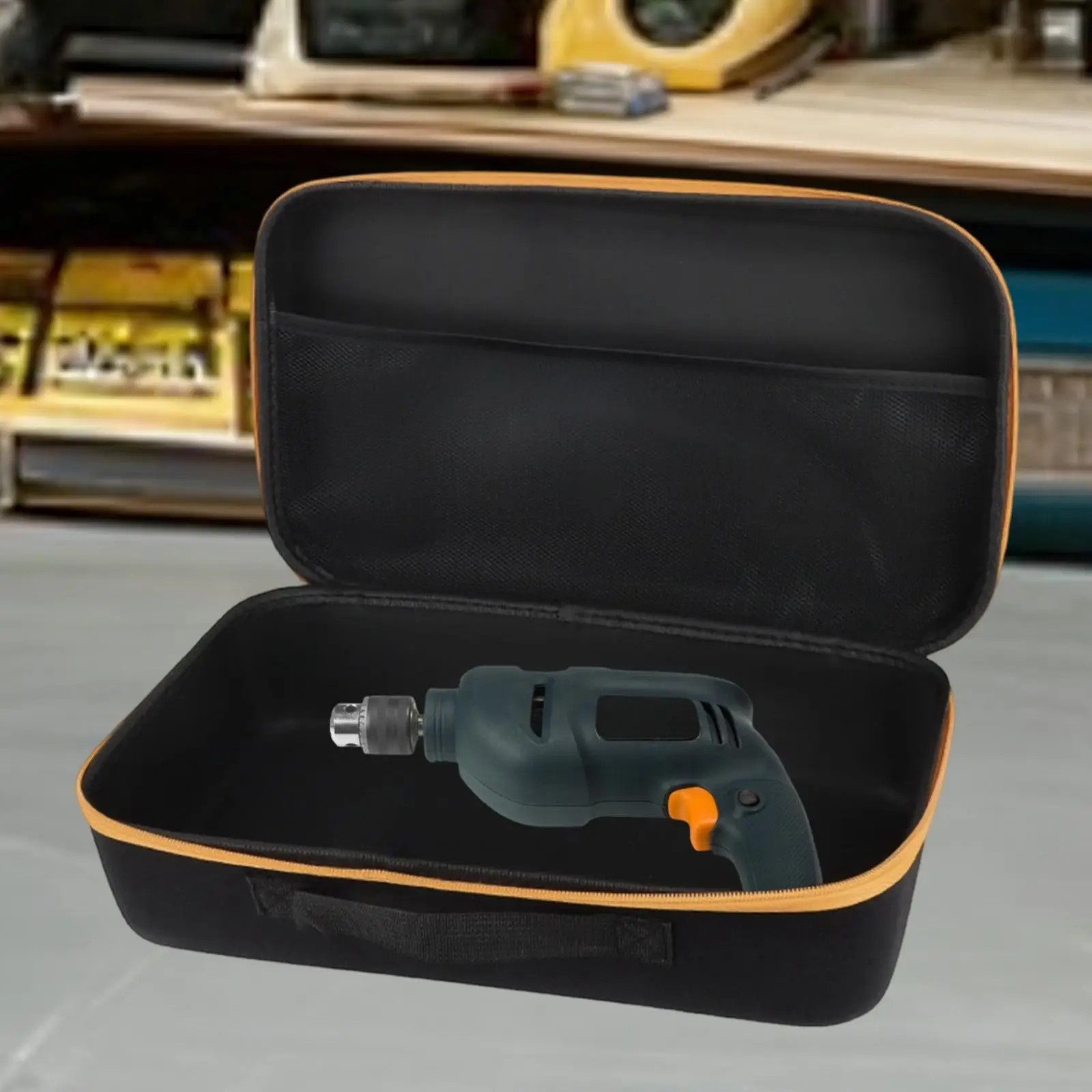 

Sturdy And Shockproof Tool Bag, Portable Gift, Drill Stand, Organizer for Other DIY And Cosmetic Accessories