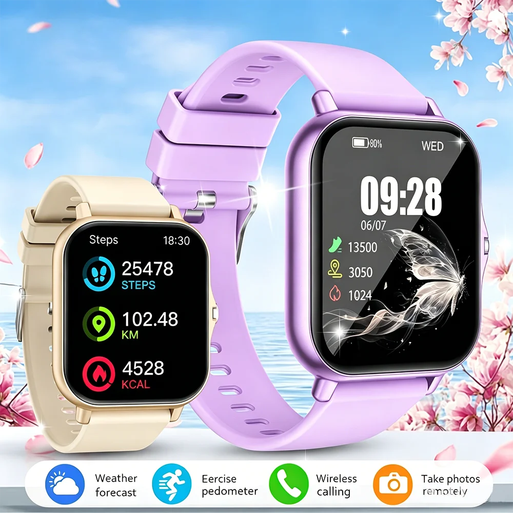 1.83-inch HD Touchscreen, Unisex Smartwatch with Wireless Ca