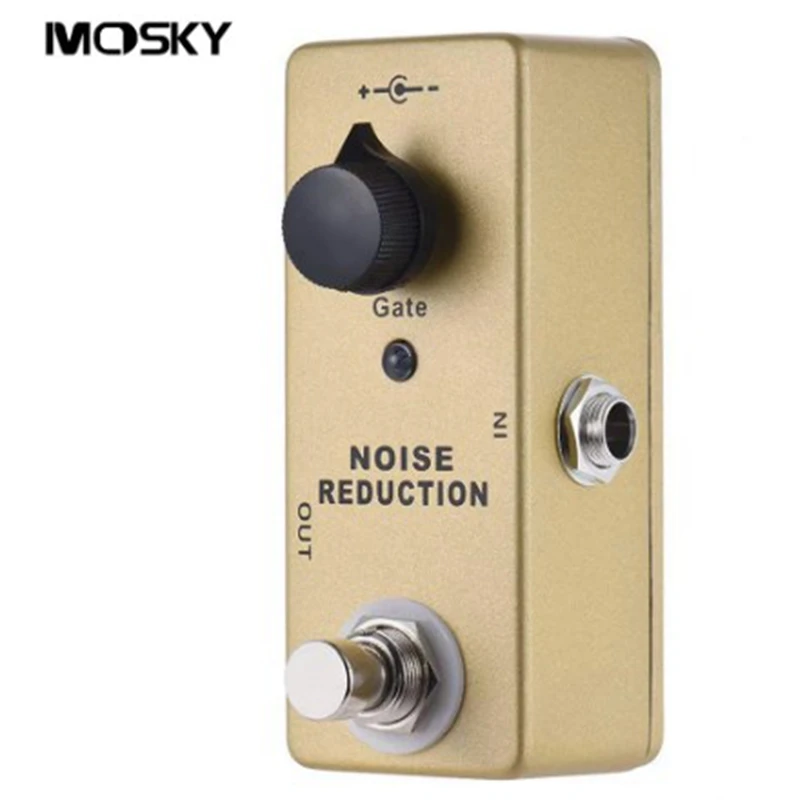 Mosky Noise Gate Guitar Effect Pedal Noise Reduction Electric Guitar Processor Effects Pedal Support Guitar Parts Sound Mixer