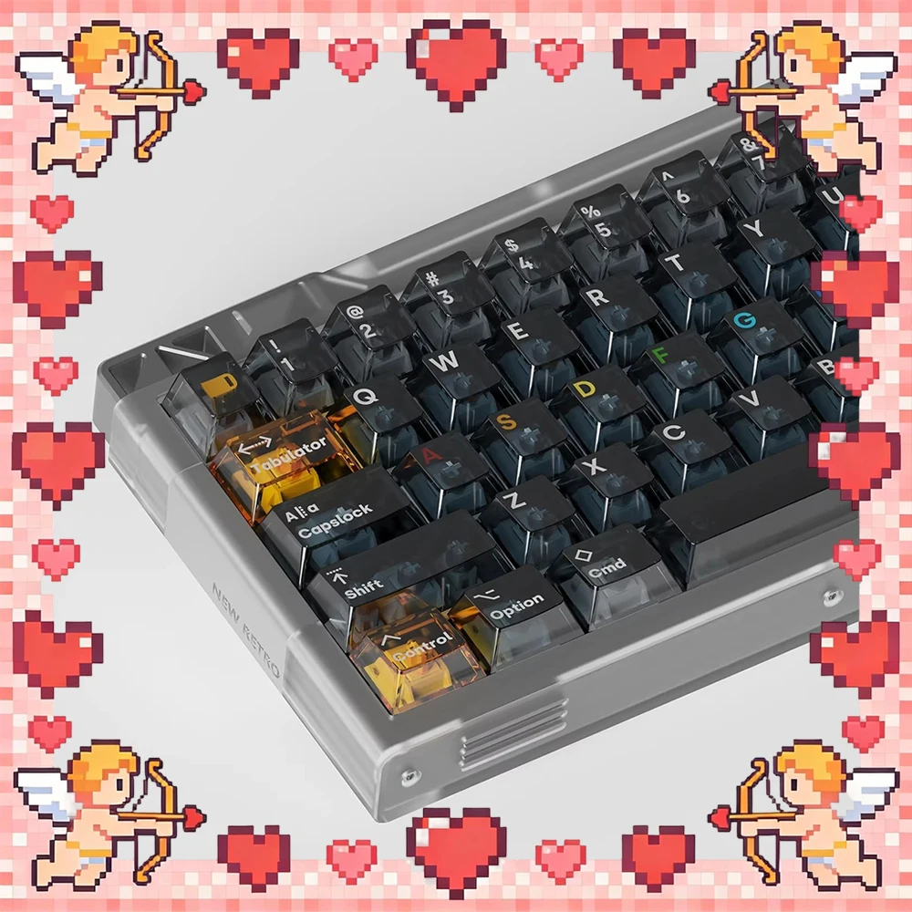 DEADLINEstudio AirBounce PC Keycaps Fog Permeable Keycap Original Factory Height Personalized Keyboard Keycaps Customized PC