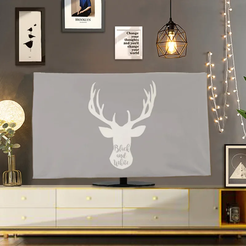 2024 TV Cover Protection Dust Cover Television Hood TV Dust Cover Cloth Hot Sale Hanging LCD TV Dust Cover