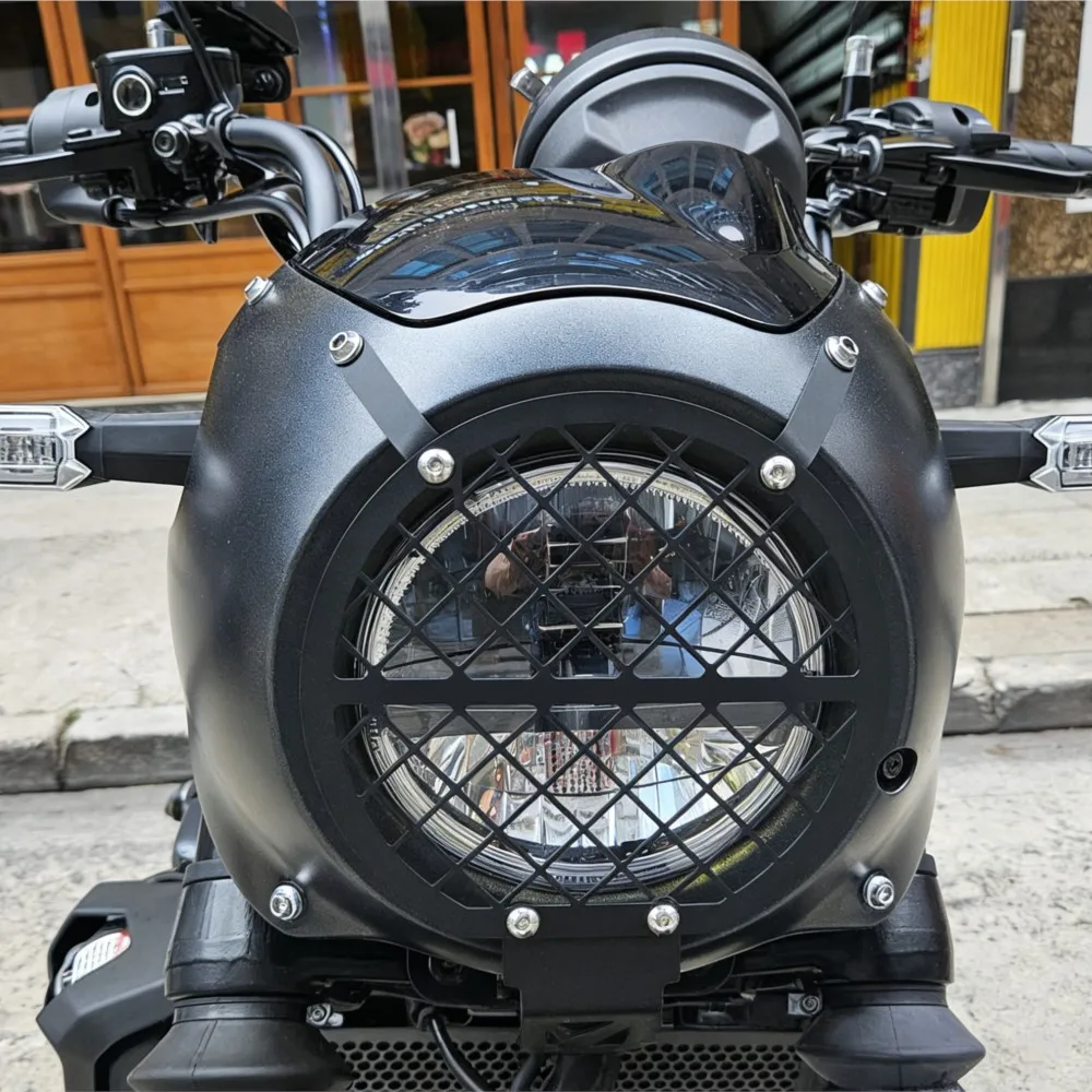 

Motorcycle For Kawasaki Eliminator 500 SE 2024-2025-2026 Accessories Headlight Head Light Guard Protector Cover Protection Grill
