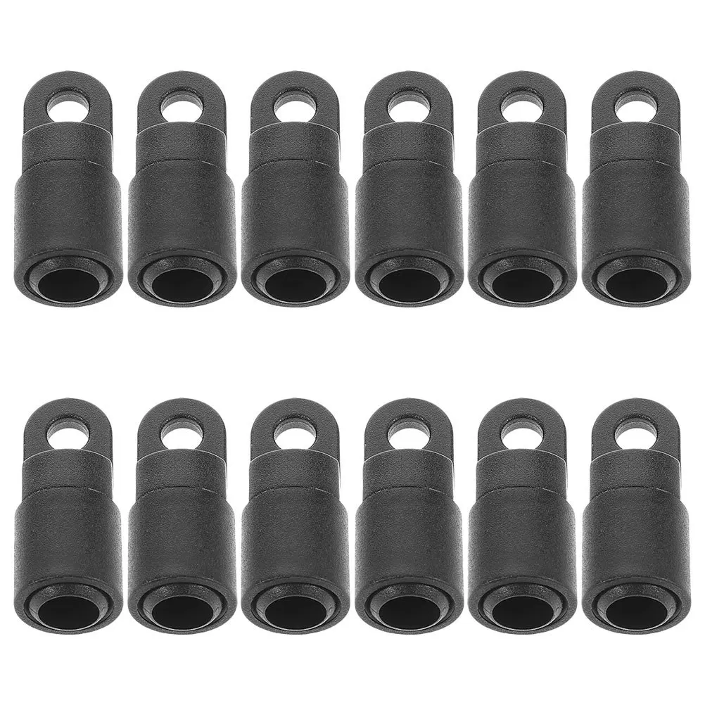 

12pcs Plastic Bungee Hook Heavy Duty Shock Cord End Kayak Boat Canoe Accessories Universal Paddle Cord Fastener Easy Operation