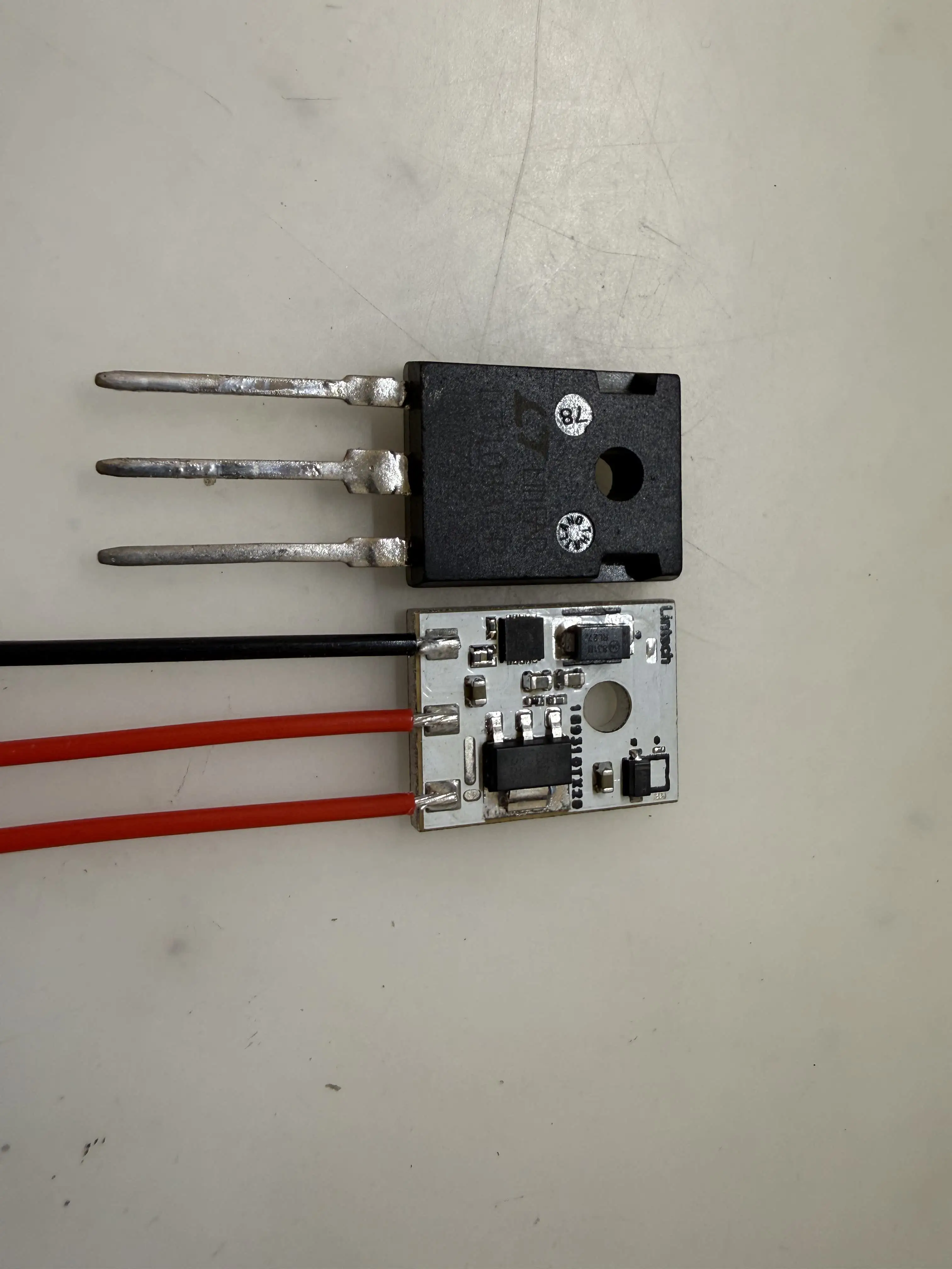 Aluminium Substrate Lt3042 Current-boosting Module, 2A High Current, Compatible TO-247 Package Replacement Lt1083 and LM317