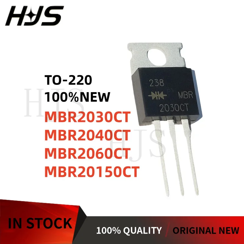 

10 шт. Совершенно новые MBR2030CT MBR2040CT MBR2060CT MBR20150CT 2030CT 2040CT 2060CT 20150CT TO-220 В наличии