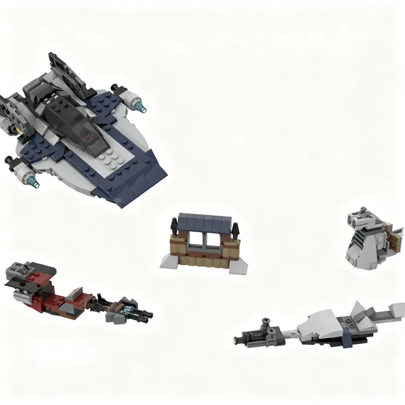 

336pcs MOC Wing Assault Alternate Build Star Battle Model Building Blocks Construction Toy Christmas Gifts DIY Creative Idea