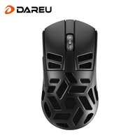 DAREU Al-mg Tri-mode 4Khz PBT Wireless Gaming Mouse Quick Charge PAW3395 26000 DPI Lightweight for PC Gamer