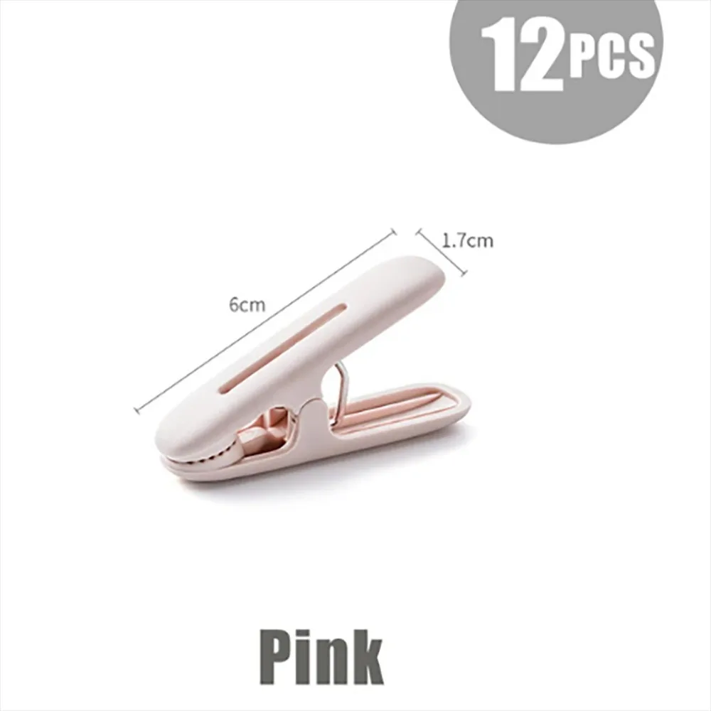 

Currency Plastic Plastic Sealing Clip Multicolor PP Multifunctional Sealing Clip Seal Air Drying Clamp Clothing
