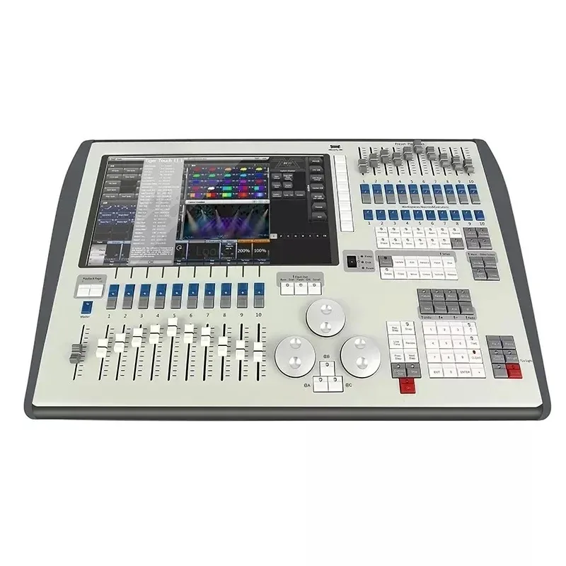 Tiger Touch II Avolite Dmx Lighting Controller Titan Light Controller Dmx512 Control Disco Show Club Stage Party with Flightcase