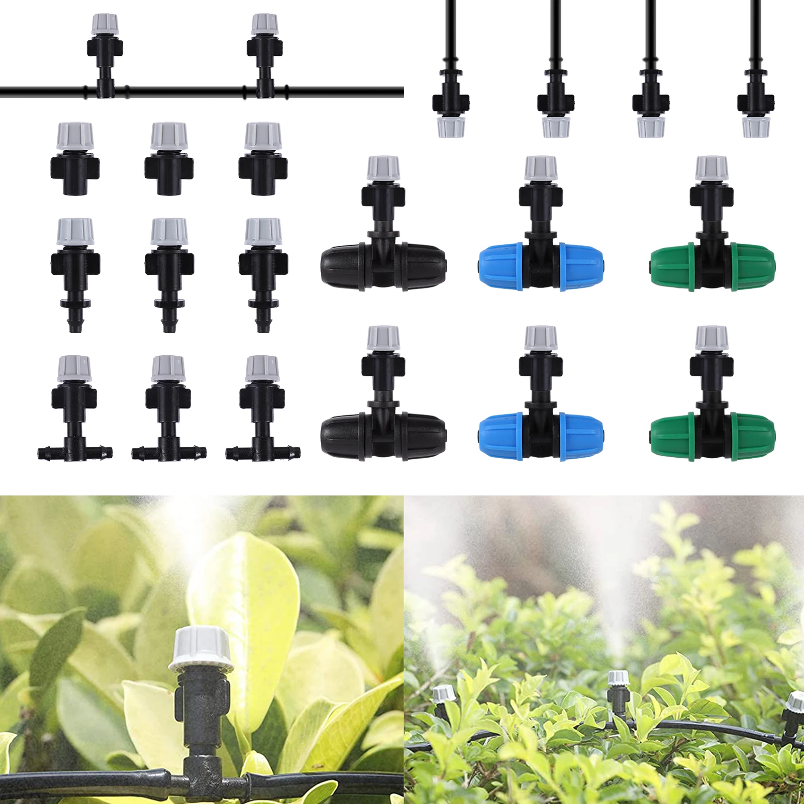 Adjustable Misting Grey Nozzle - Sprinkler Splash Pad ulasan dan harga