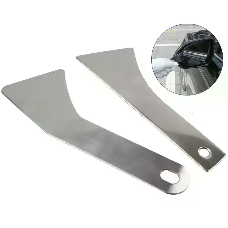 Stainless Steel Scraper Ultra Sharp Scrapers Remove Residue From Steel, Aluminum And More Ends Offer Extra Leverage