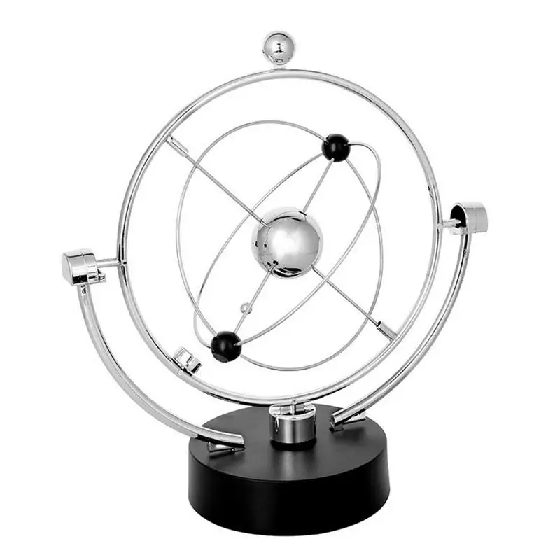 Rotation Perpetual Motion Newton Pendulum Balance Ball Pendulum Ball Physics Tumbler Craft Home Table Decorations Desk Toy Gift