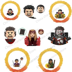 Bloques de construcción de Doctor Strange 2 Wong para niños, Mini figuras de acción de superhéroes, bloques de construcción, modelo de ensamblaje, juguetes para niños, regalo X1887, nuevo, X0335