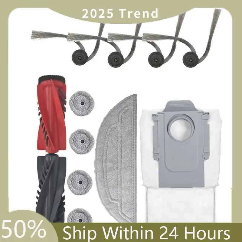 A75X Top Adequado Forroborock Saros 10 Acessórios de Robô de Varredura Escova Lateral Rolo Escova