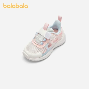 Balabala 아기 워킹화, 남아 여아 운동화, 유아 꾸준한 스텝 신발, 2024 여름 신상 메쉬 통기성 신발 