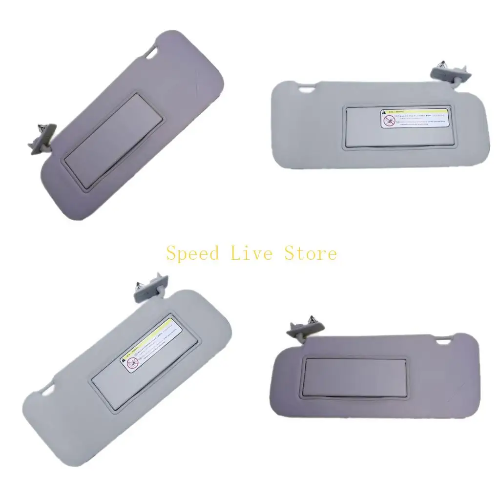 

547c против Glares Sun Vissors Двойное целевое зеркало тщеславие усиливает замены солнечных козырьков для долговечности.