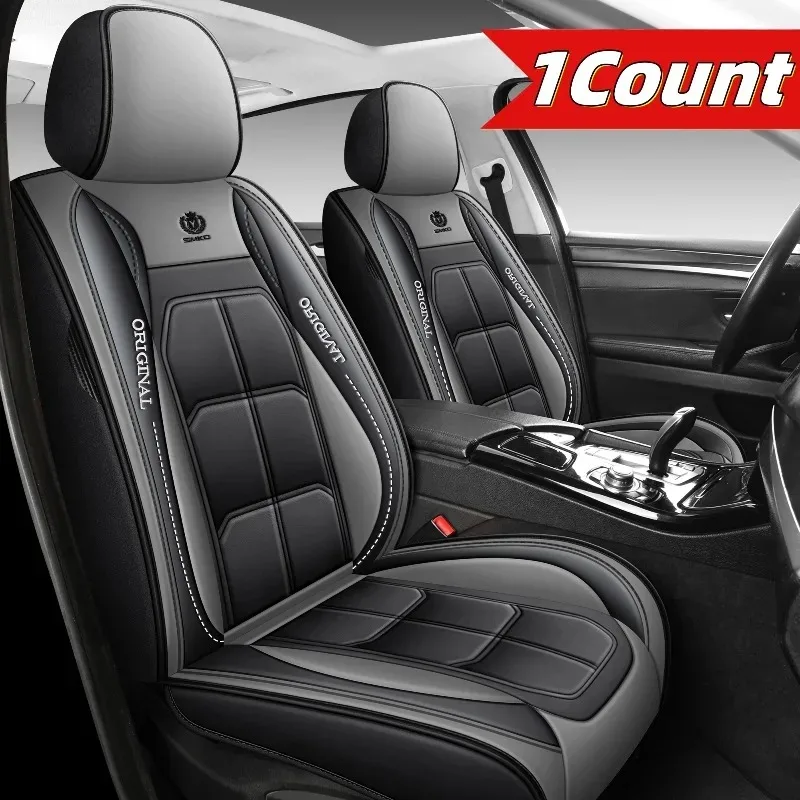

Waterproof PU leather car seat covers, soft and comfortable. Completely wrap the muscle seat cover
