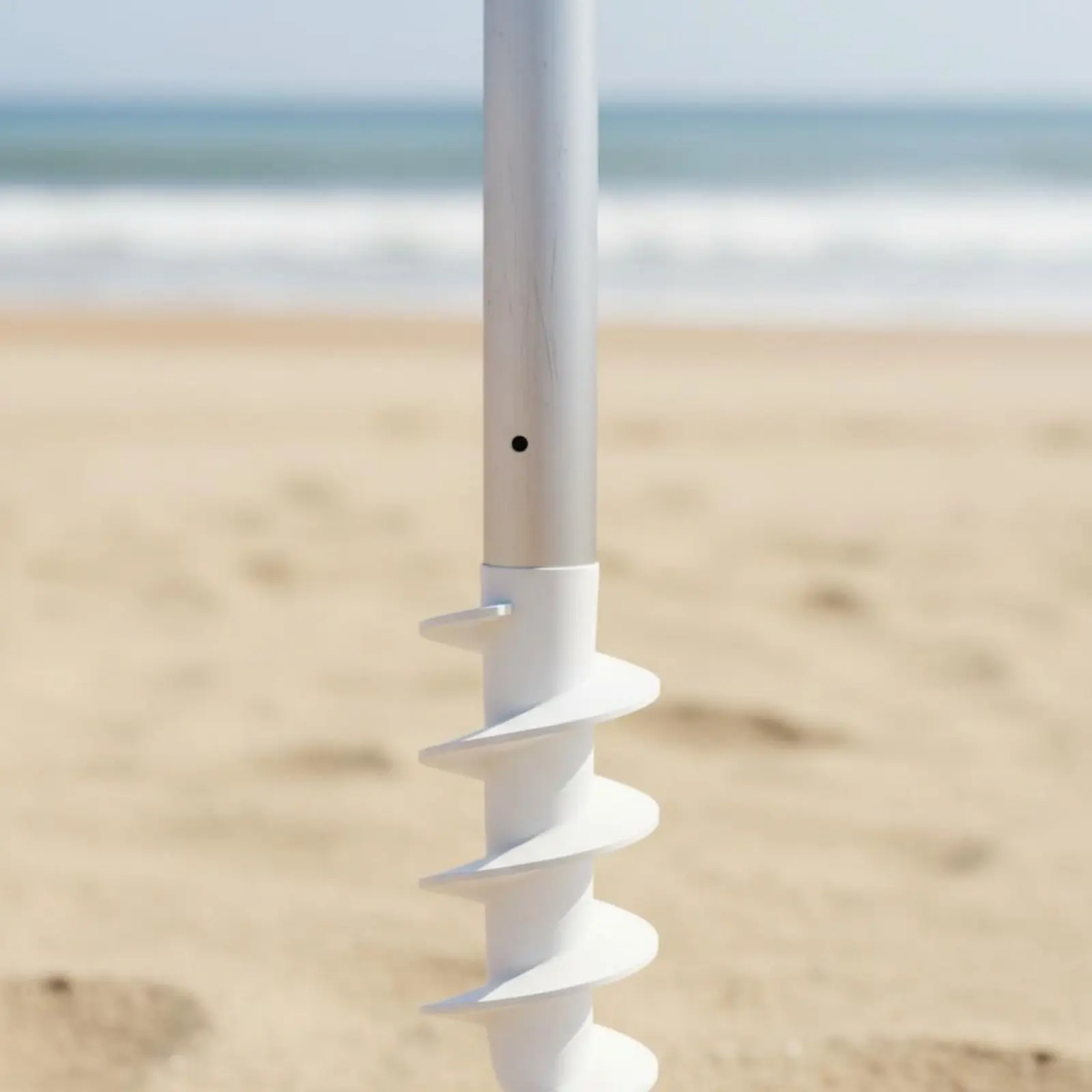 

Rotating Handle Sun Umbrella Water Resistant Portable Beach Umbrella Portable Sun Shade UPF 50+ Windproof Sun Shade for Travel