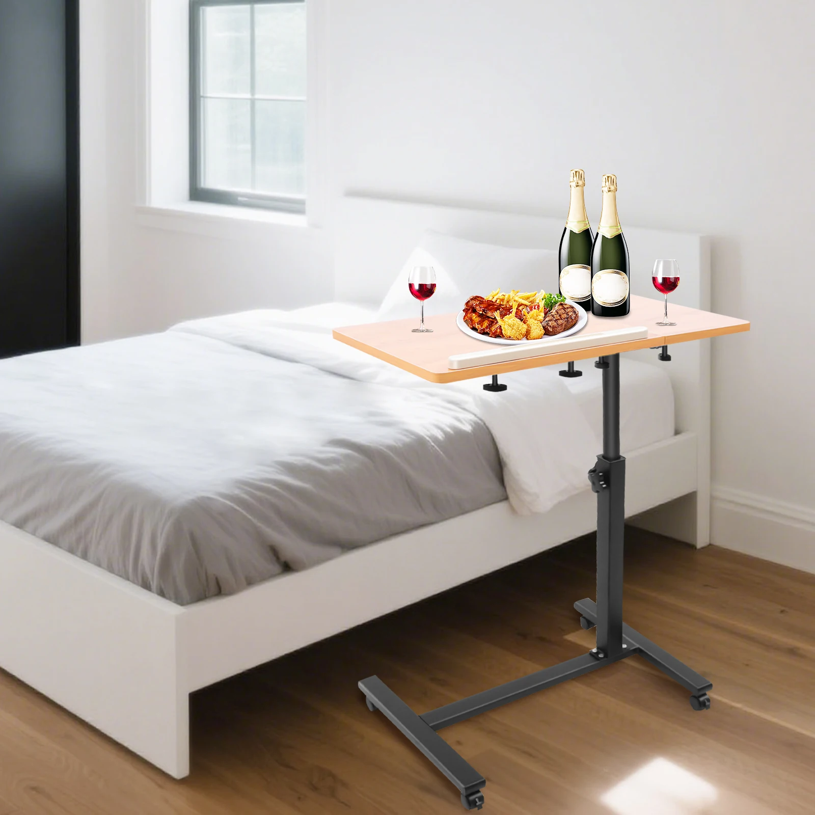 Adjustable Computer Desktop Mobile Learning Stand Simple Dining Table Suitable for Home Office Study