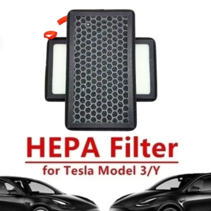

Новинка: HEPA-фильтр с активированным углем для салона Tesla Model 3/Y (2017-2026), комплект для замены системы кондиционирования