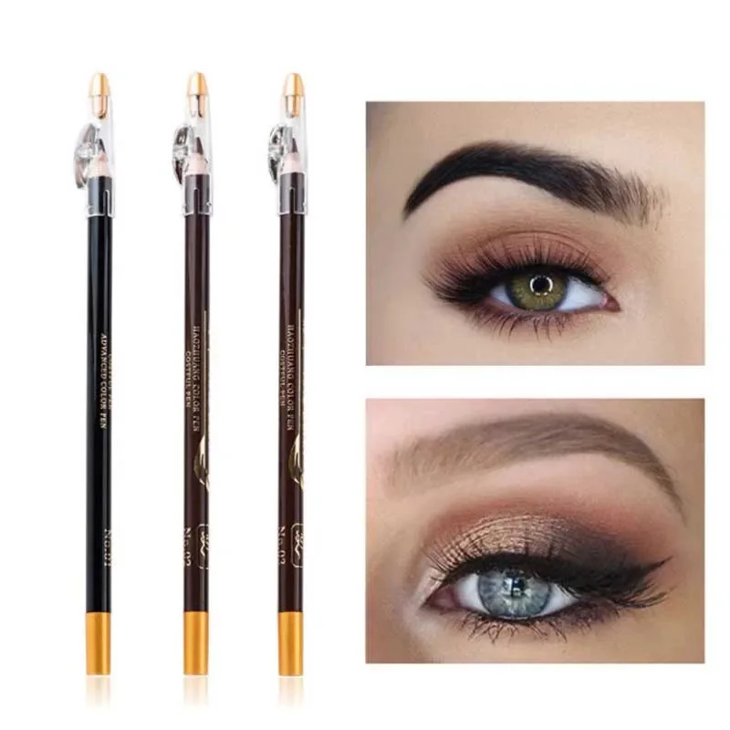 Eyebloguging-Kit de pochoirs de maquillage pour les yeux, crayon multifonctionnel, casquettes, bouclier de mascara, outils de maquillage réutilisables pour femmes, accessoires, ensemble de 2 pièces