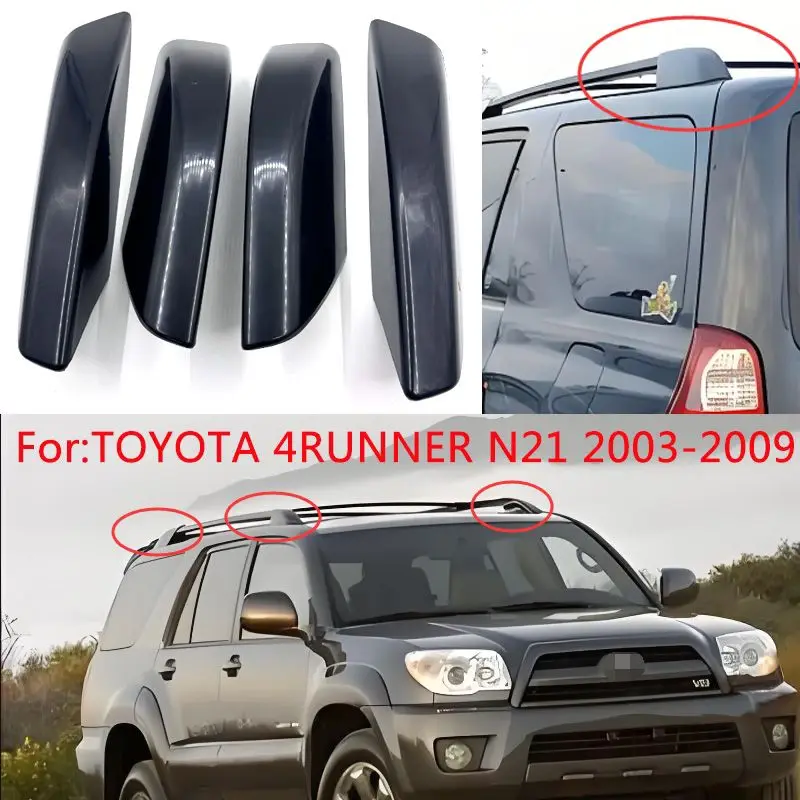 Car Roof Rack Cover For Toyota 4Runner N210 Hilux Surf 2003 2004 2005 2006 2007 2008 2009 Replace Shell Exterior Parts