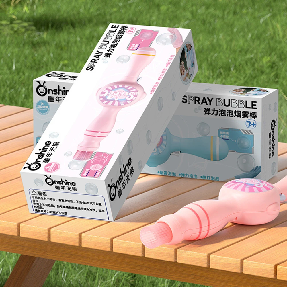 Elastische Bubble Fog Bubble Machines met elastisch rookeffect Magische interactieve mistbellenmachines voor feestjes