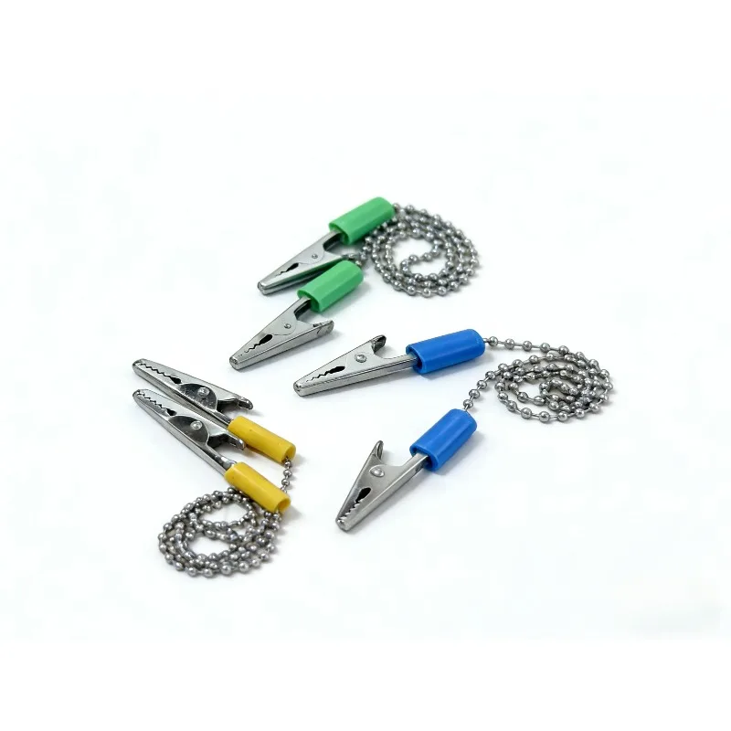 

5 шт. Зажимы для полотенец из цветной нержавеющей стали для стоматологических клиник, термостойкие, для фиксации полотенец и салфеток