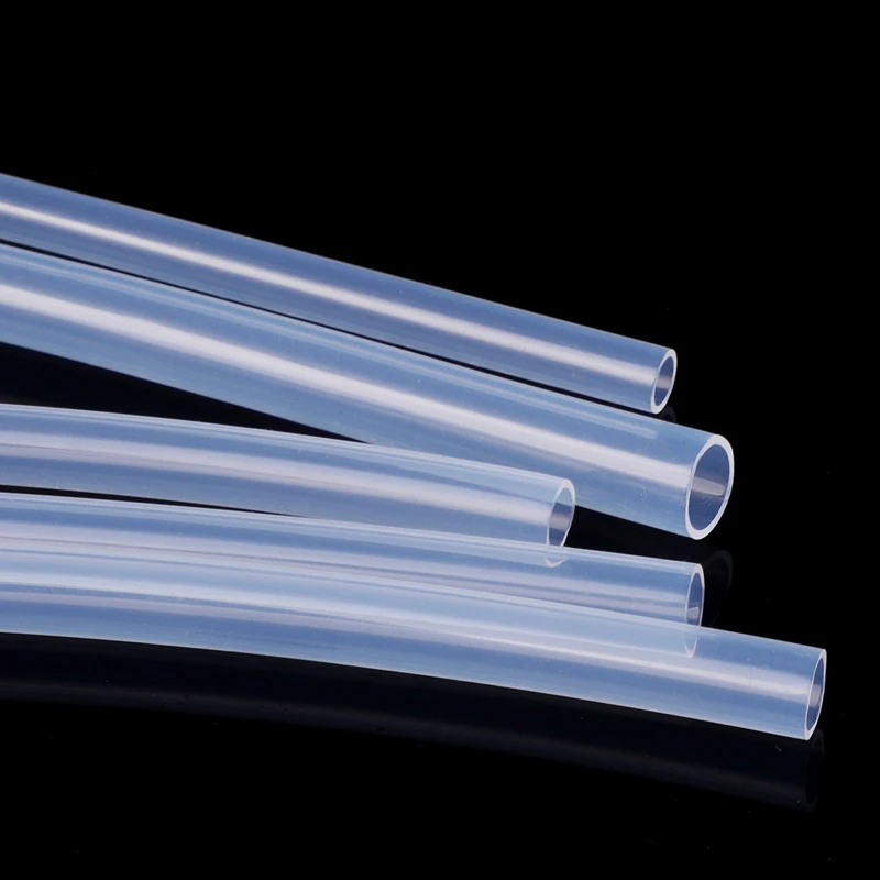 1Meter PTFE Tube ID 0.5-32mm F46 Capillary Insulated Hose Rigid Pipe Temperature Corrosion Resistance