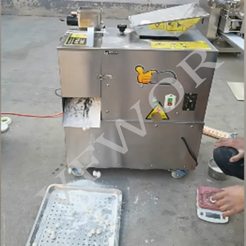 Dough Moulder With Cutter Dough Ball Moulding Machine Dough Dividing Cutting Machine