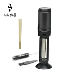 WE PUFF 2 In1 Electric Dry Herb Grinder with Filling Tobacco Horn Tube /Cone Rolling Paper Cigarette Maker Smoking Accessories