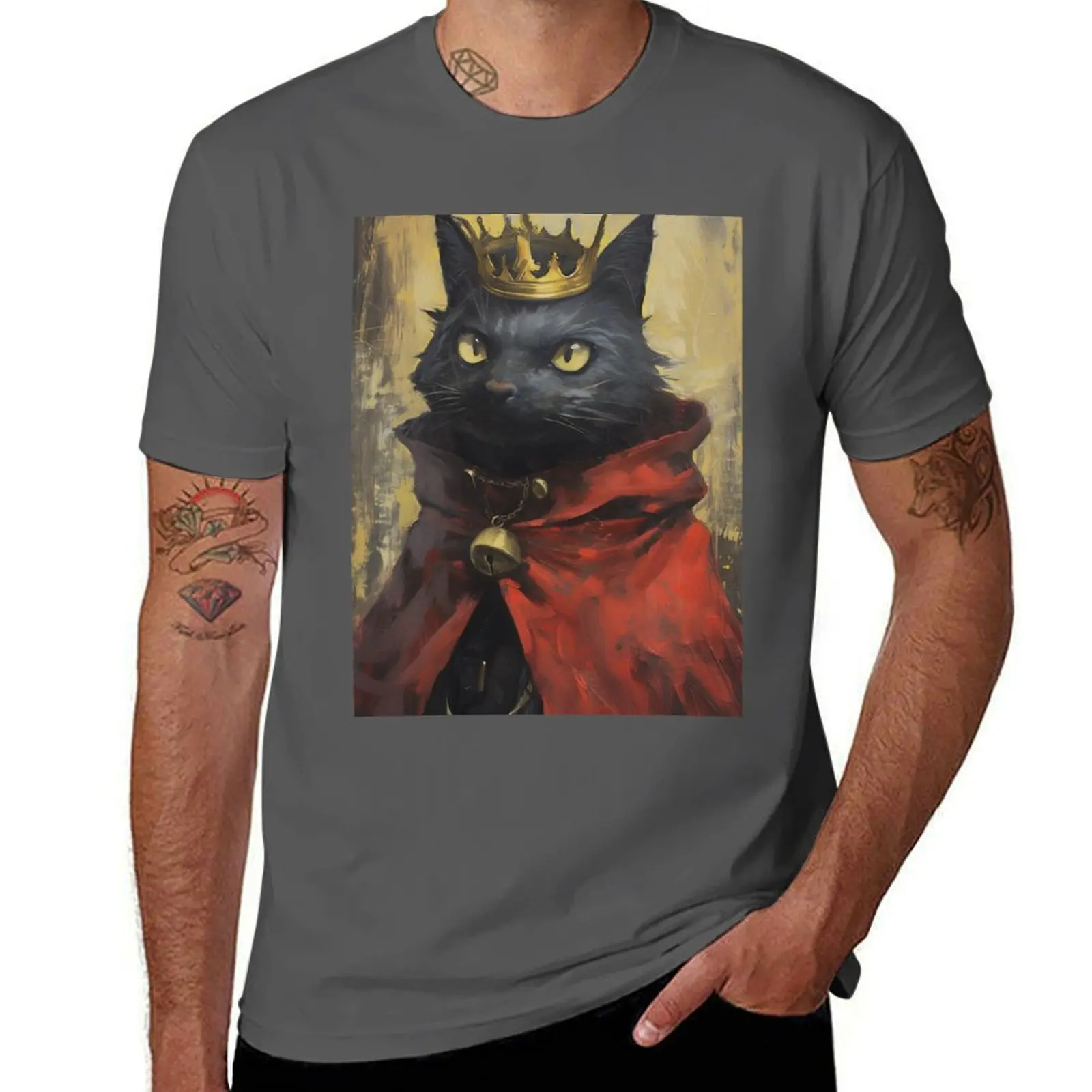 

FF7 Rebirth Cait Sith T-Shirt mens graphic t shirts black cotton t-shirt plain for man package man graphic t shirt T-Shirt