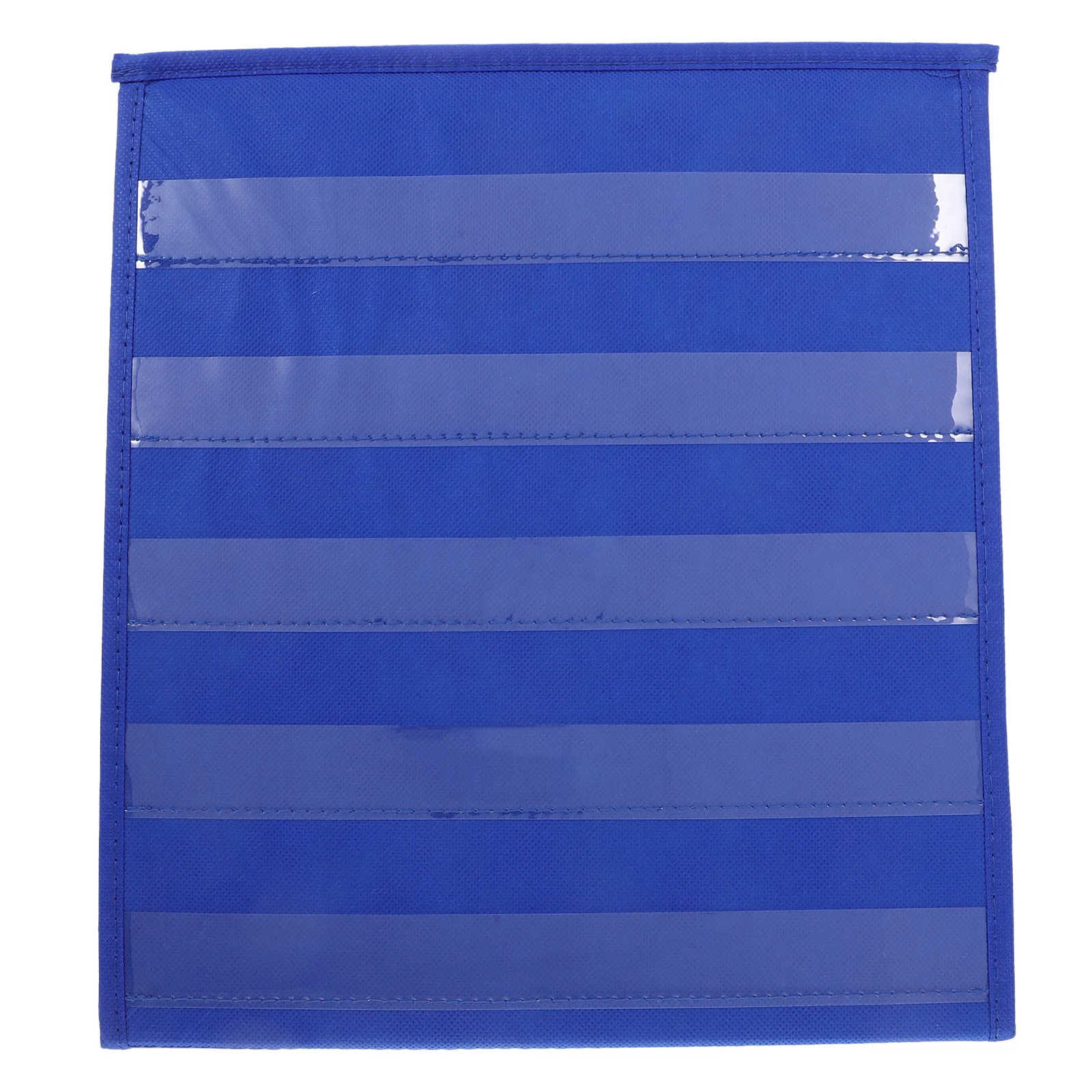 

Desktop Pocket Chart For Classroom Double-Sided Triangle Stand Foldable Storage Pockets Small Group Math Teaching Organizer